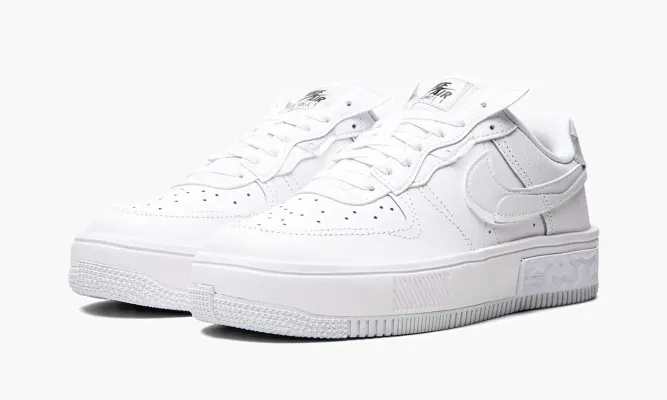 Кроссовки Air Force 1 FONTANKA MNS WMNS «White / Iridescent» белый