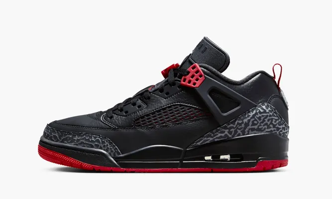 Кроссовки Air Jordan Spizike Low «Bred» черный