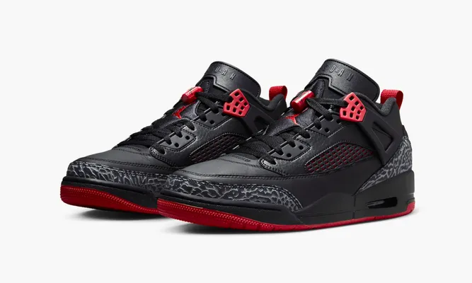 Кроссовки Air Jordan Spizike Low «Bred» черный