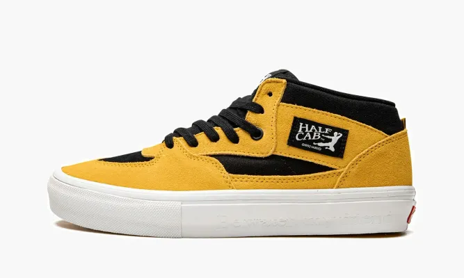 Кроссовки Vans Skate Half Cab «Bruce Lee» желтый