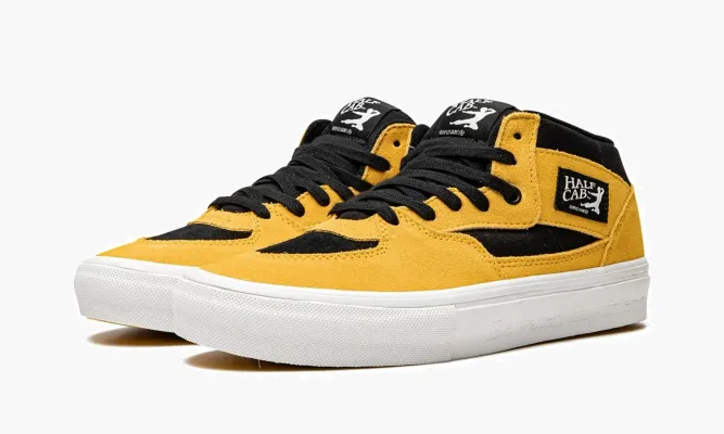 Кроссовки Vans Skate Half Cab «Bruce Lee» желтый