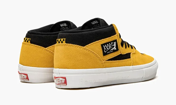 Кроссовки Vans Skate Half Cab «Bruce Lee» желтый