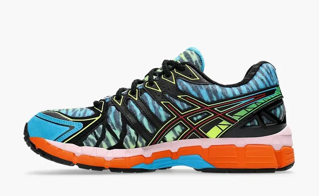 Кроссовки Kenzo x Gel Kayano 20 «Cyan Zebra» разноцветный