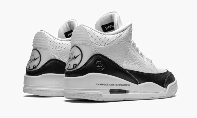 Кроссовки Air Jordan 3 Retro SP «Fragment» белый