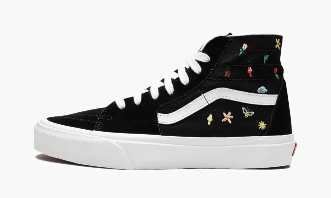 Кроссовки Vans Sk8-hi Tapered «Garden Party Black» черный