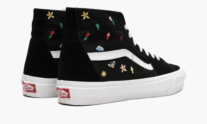 Кроссовки Vans Sk8-hi Tapered «Garden Party Black» черный