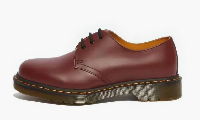 Обувь Dr. Martens 1461 Smooth Leather Oxford «Red Smooth» бордовый