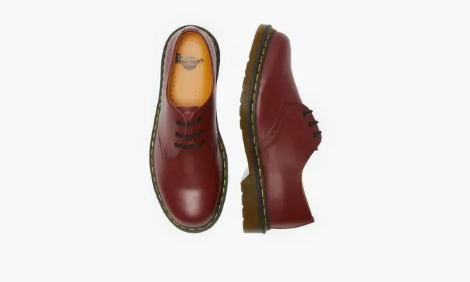 Обувь Dr. Martens 1461 Smooth Leather Oxford «Red Smooth» бордовый
