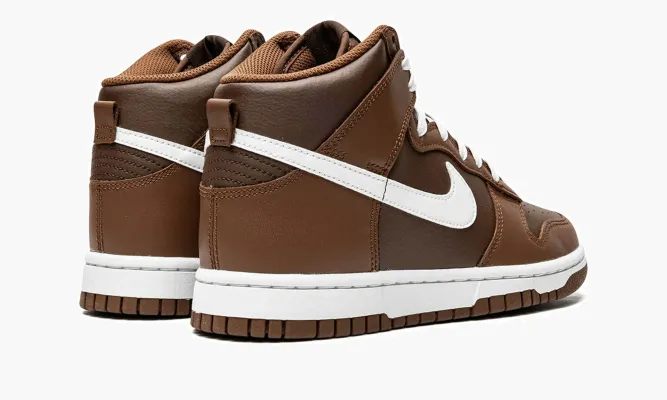 Кроссовки Nike Dunk High «Chocolate» коричневый