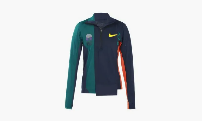 Одежда Nike X Sacai Nrg Longslive «Blue Green» зеленый
