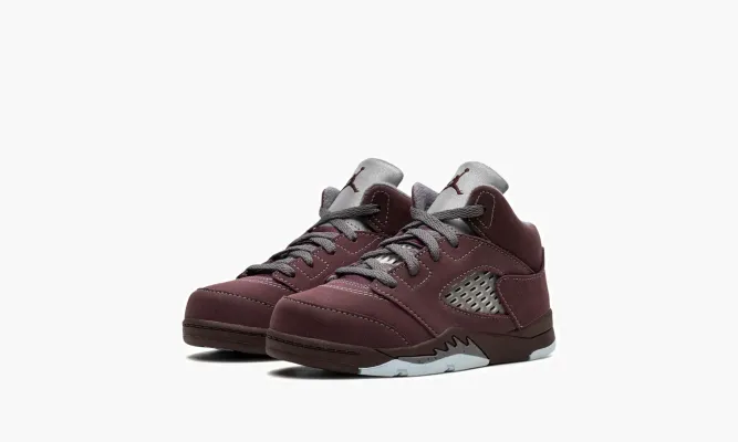Для самых маленьких Air Jordan 5 Retro SE TD «Burgundy» белый