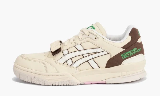 Кроссовки BMCS х Gel Spotlyte V2 Low «Beige» бежевый