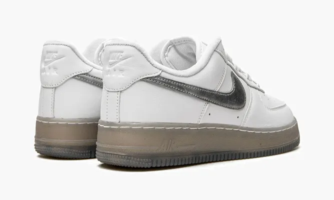 Кроссовки Air Force 1 «White / Metallic Silver» белый