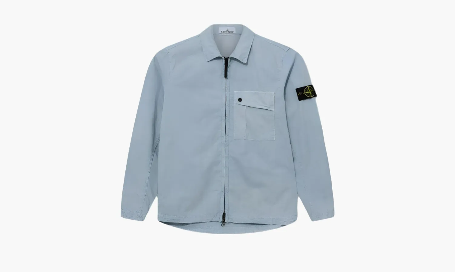 Stone Island Cotton Zipped Jacket «Blue»