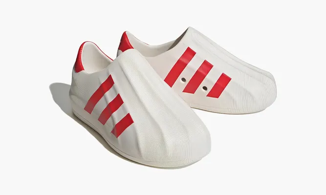 Кроссовки Adidas adiFOM Superstar «White Red» белый