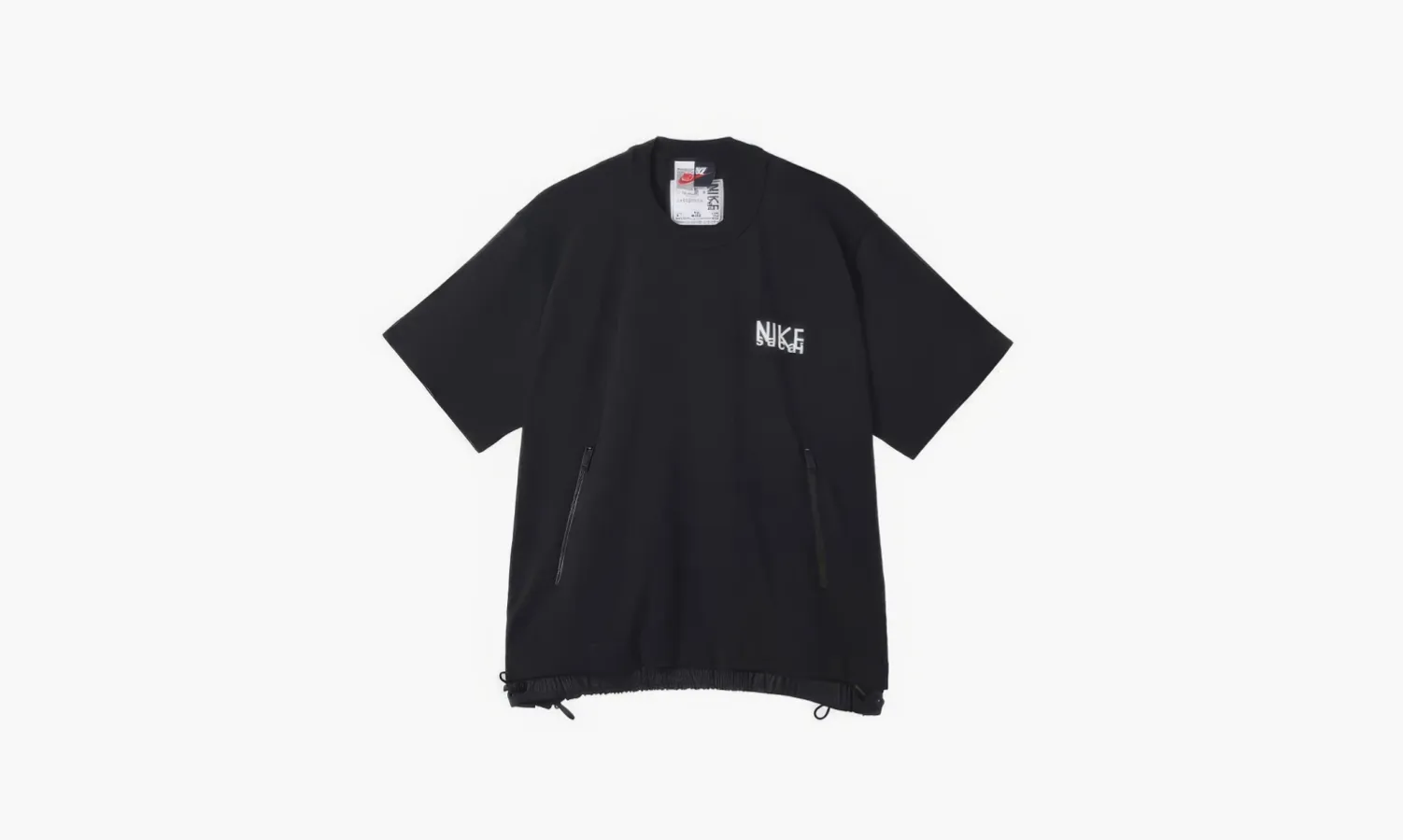 Nike X Sacai T-shirt Logo «Black»