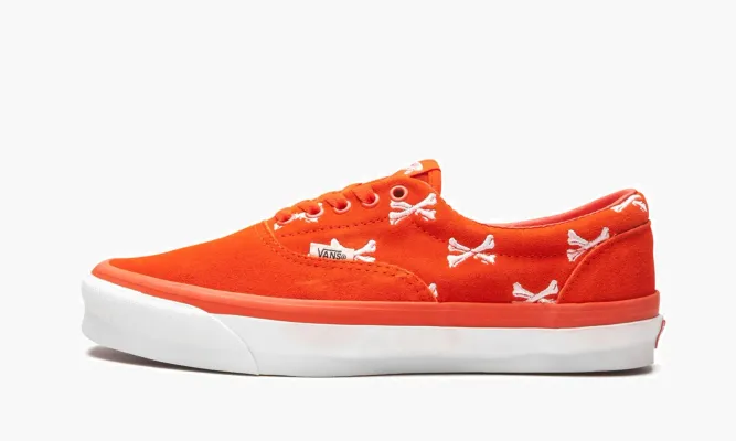 Кроссовки Vans OG Era LX «Wtaps - Bones - Orange» оранжевый