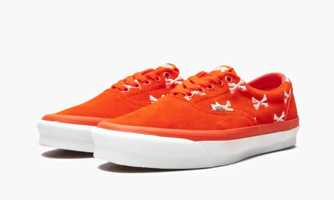 Кроссовки Vans OG Era LX «Wtaps - Bones - Orange» оранжевый