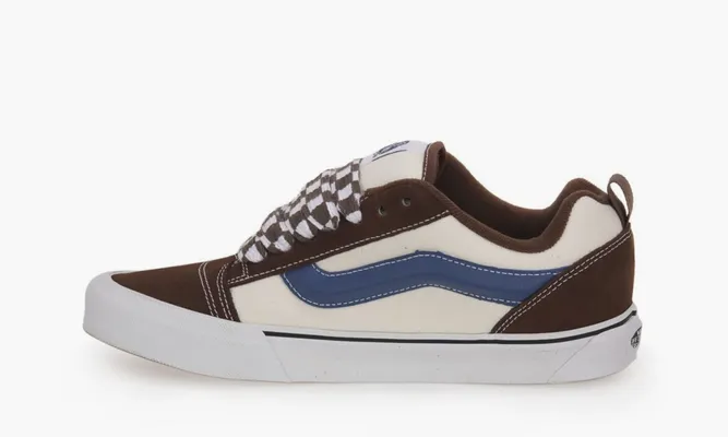 Кроссовки Vans Knu Skool «Mgch Brown» коричневый