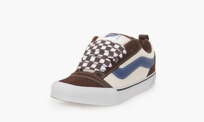 Кроссовки Vans Knu Skool «Mgch Brown» коричневый