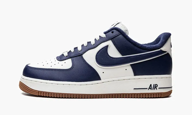 Кроссовки Air Force 1 Low «College Pack Midnight Navy» синий,белый