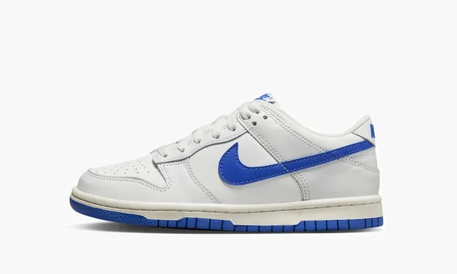Кроссовки Nike Dunk Low GS «Summit White Hyper Royal» белый