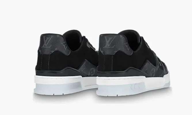 Кроссовки Louis Vuitton Trainer «Iron» черный