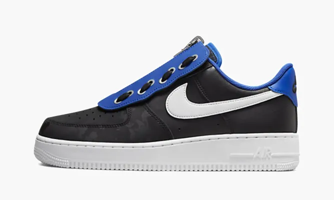Кроссовки Air Force 1 Low «SHROUD - BLACK ROYAL CAMO» черный