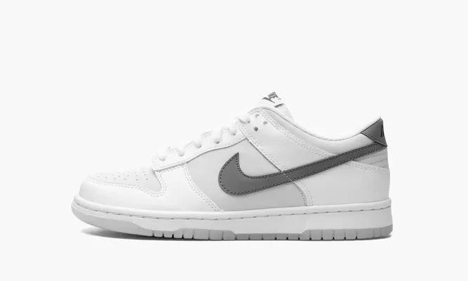 Кроссовки Nike Dunk Low GS «Reflective Swoosh» белый