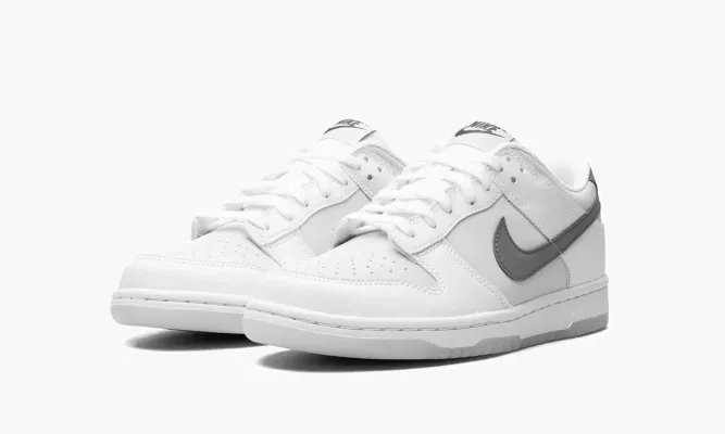 Кроссовки Nike Dunk Low GS «Reflective Swoosh» белый