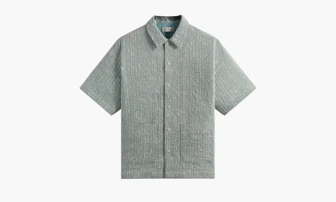 Одежда KITH Slub Boucle Reade Shirt «Glaze» серый
