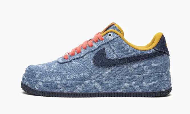 Кроссовки Air Force 1 Low «Levi's Denim» синий