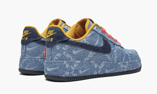 Кроссовки Air Force 1 Low «Levi's Denim» синий