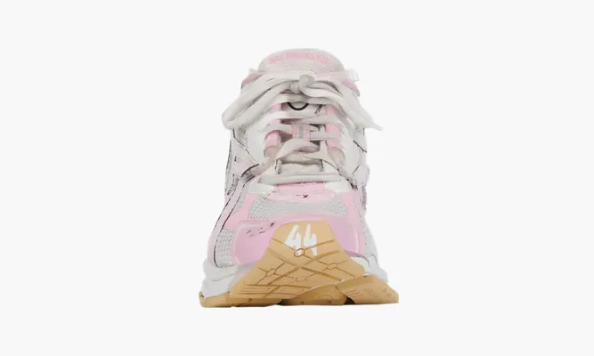 Кроссовки Balenciaga Runner «Pink White» розовый