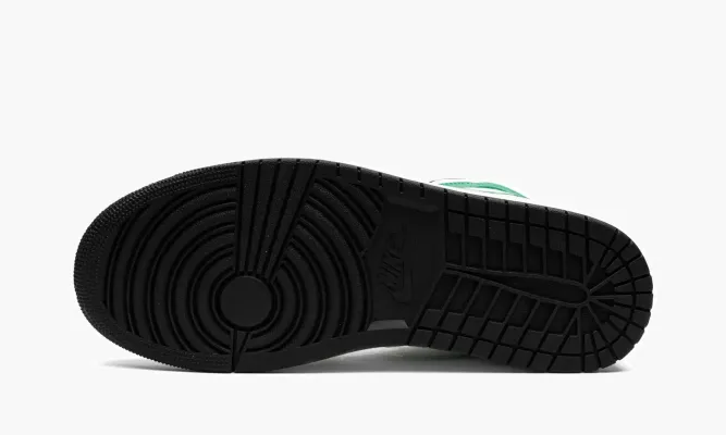 Кроссовки Air Jordan 1 Mid «Lucky Green» белый