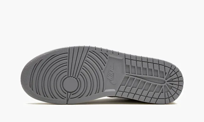 Кроссовки Air Jordan 1 Low SE Craft «Cement Grey» белый