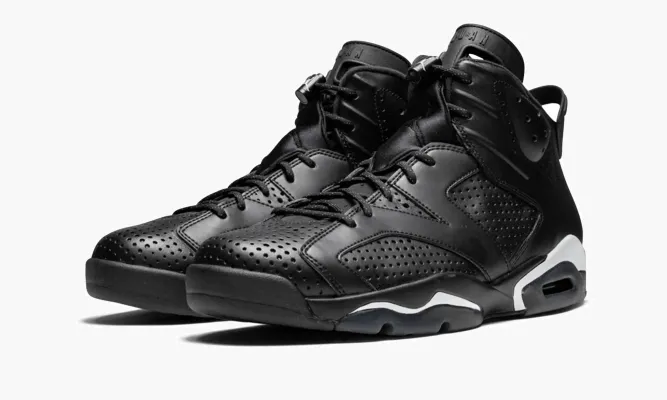 Кроссовки Air Jordan 6 Retro «Black Cat» синий