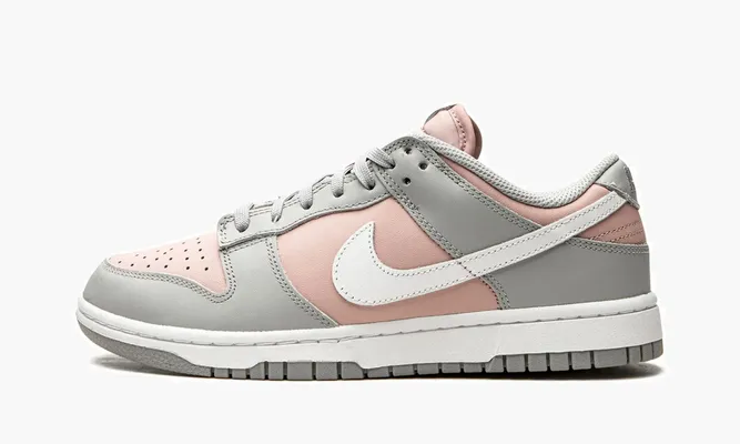 Кроссовки Nike Dunk Low WMNS «Soft Grey / Pink» серый