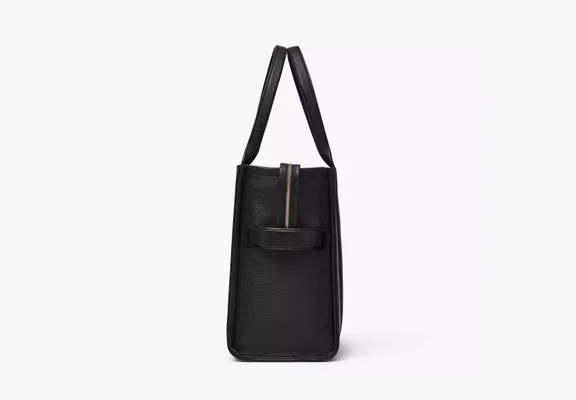 Сумки Marc Jacobs The Leather Large Tote Bag «Black» черный