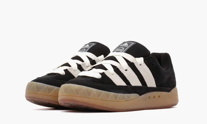 Кроссовки Adidas Adimatic «Core Black Off White Gum» черный