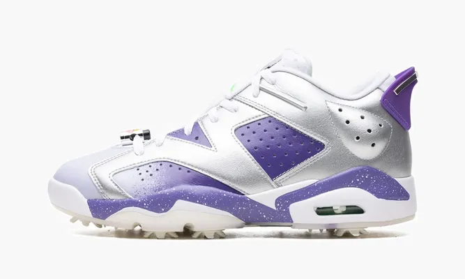 Кроссовки Air Jordan 6 Low Golf «U.s. Open» серебряный
