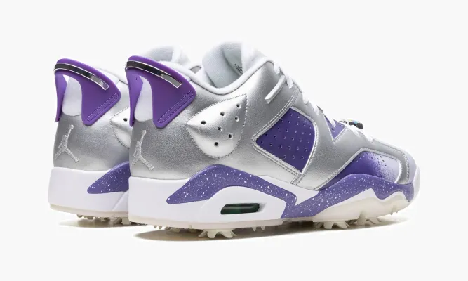 Кроссовки Air Jordan 6 Low Golf «U.s. Open» серебряный