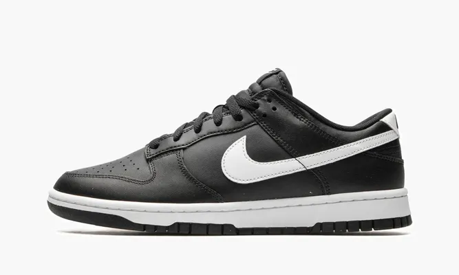 Кроссовки Nike Dunk Low Retro «Black Panda 2.0» черный
