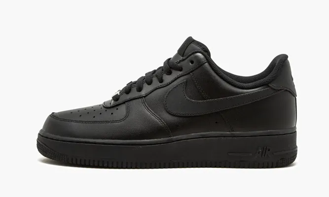 Кроссовки Air Force 1 Low '07 «Triple Black» черный