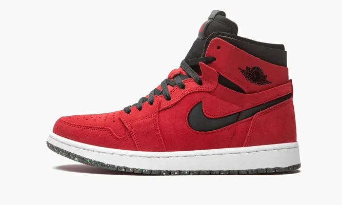 Кроссовки Air Jordan 1 Zoom CMFT «Red Suede» красный