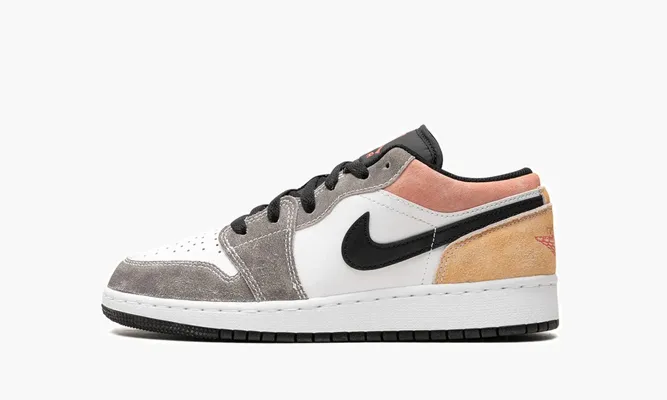 Кроссовки Air Jordan 1 Low SE GS «Flight Club» белый
