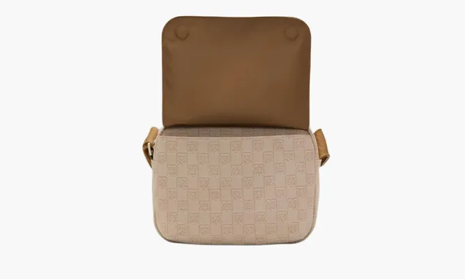 Сумки Jordan Monogram Cross-body Bag «Brown» коричневый