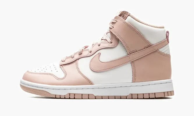 Кроссовки Nike Dunk High WMNS «Pink Oxford» розовый