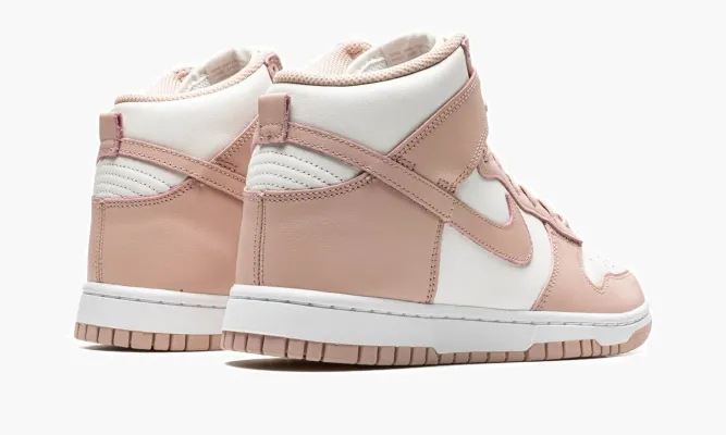 Кроссовки Nike Dunk High WMNS «Pink Oxford» розовый