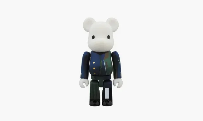 Аксессуары Bearbrick X Sacai «Black Green» черный